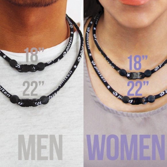 Phiten Titanium Necklace + Brown Tote, Headband, Sticker - Picture 7 of 7